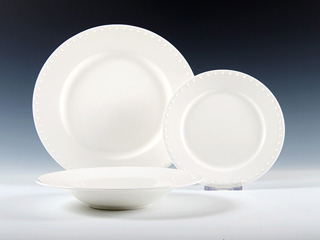 18pc porcelain embossed dinnerset-HS23016