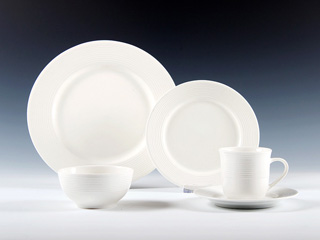 20pc porcelain embossed dinnerset-HS23017