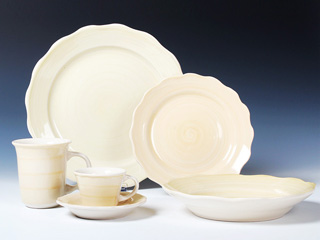 16pc  Stoneware hand painted-HS12021