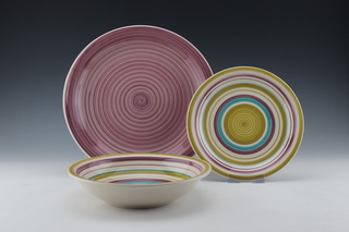 18pc stoneware handpainted-HS11035