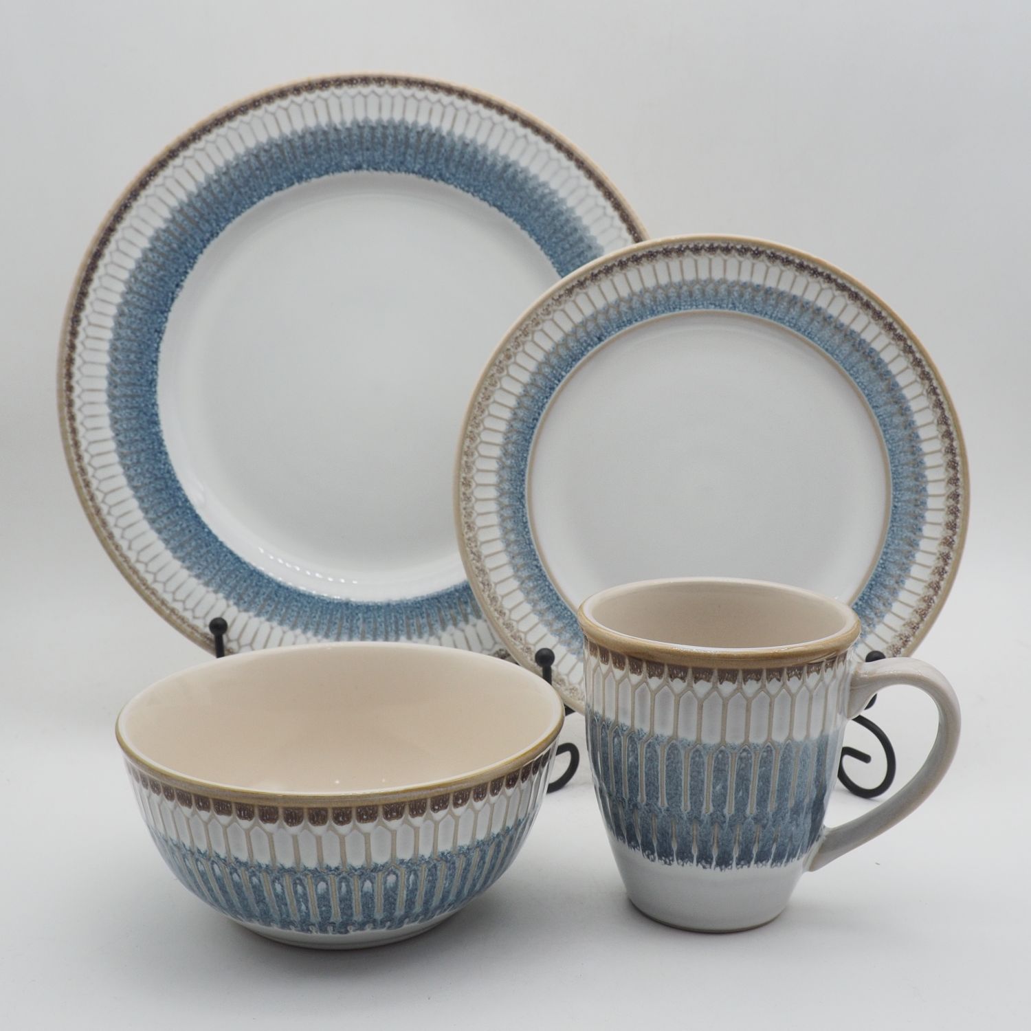 16pc stoneware dinnerset-134fs057