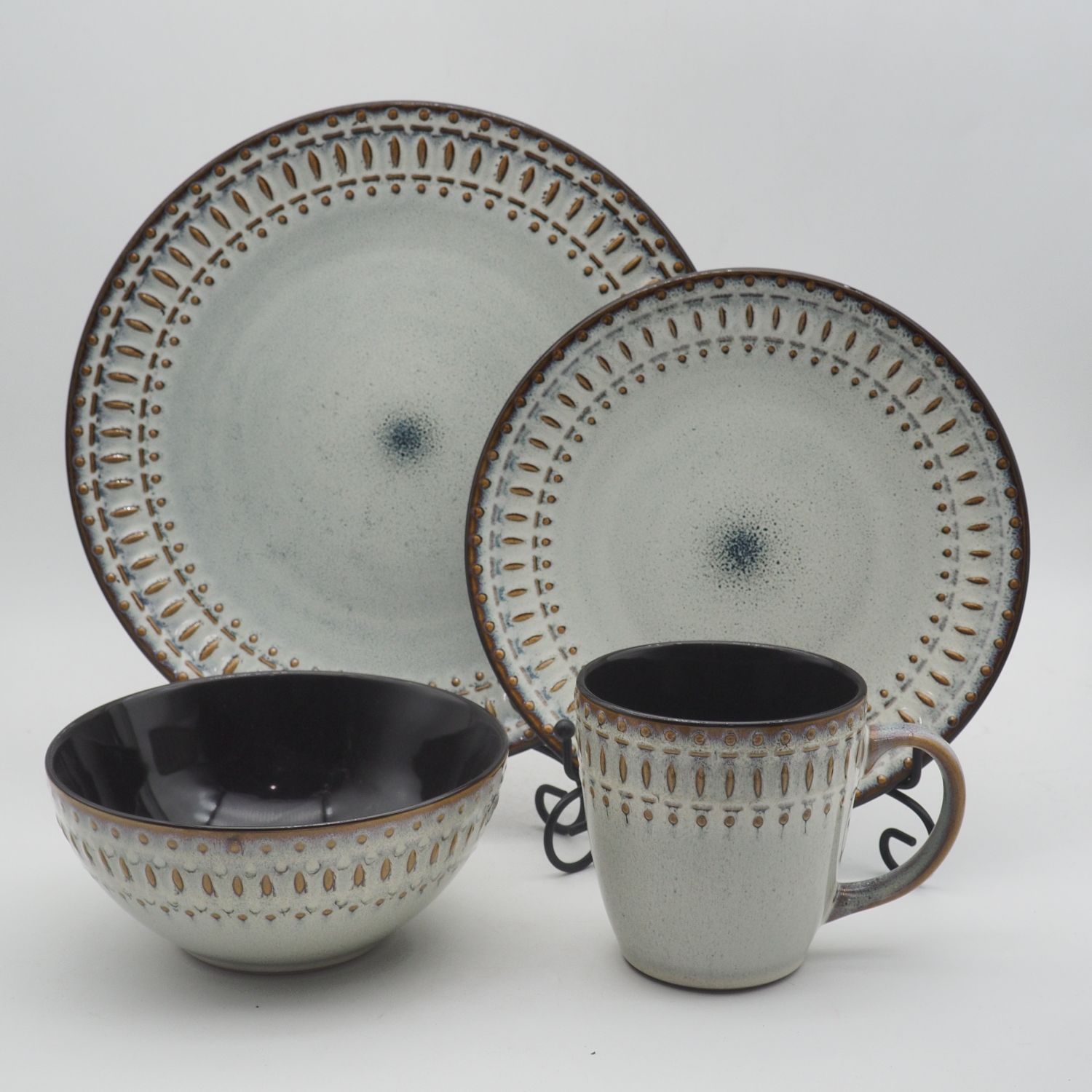 16pc stoneware dinnerset-134fs060